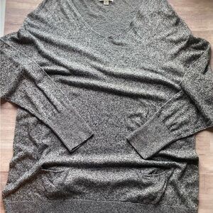 Studio Works Gray Sweater Super Soft Knit- Size 2X- SMALL FLAW SEE PICTURES